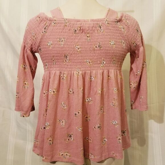 Cloud Chaser Cold Should Smocked Top Sz 14 (L) - Picture 2 of 5